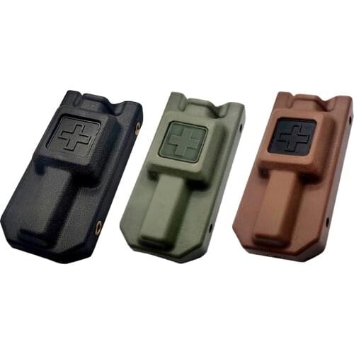 Outdoor Molle Tourniquet Carrying Box Hunting Storage Bag Holder Case Pouchfor Outdoor Camping Hunting Cycling