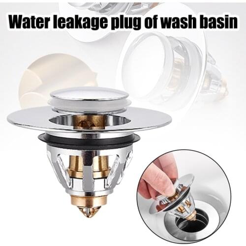 Stainless Steel Bounce Core Push-type Converter Universal Basin Filter Practical Kitchen Accessories Easy Install Для Кухни