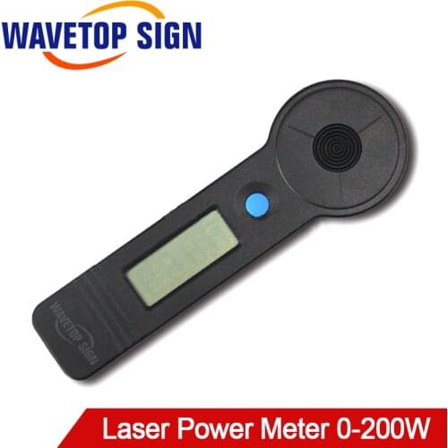 WaveTopSign Upgraded High Accuracy Handheld CO2 Laser Tube Power Meter 0-200W HLP-200B For Laser Engraving and Cutting Machine