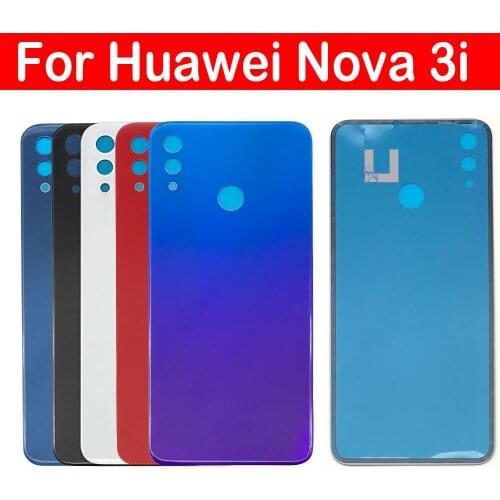Back Door Case Battery Rear Housing Back Cover With Camera Glass For Huawei Nova 3i