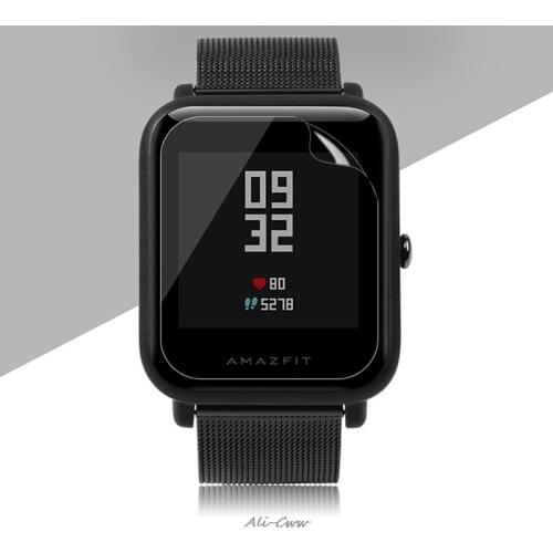 2PCS TPU Screen Protector For Xiaomi Huami Amazfit Bip BIT PACE Lite Smart Watch Screen Protector Film
