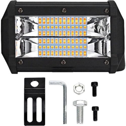 1pcs Super brightness 5 Inch 60W 6000K Offroad Led Work Light Bar Led Fog Lights for Trucks SUV ATV 12V Spot Beam LED work light