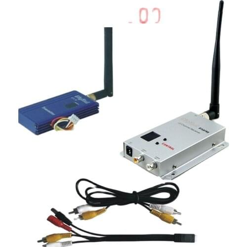 1w 12ch CCTV wrieless receiver 2.3G 2.4G 2.5G for drone Wireless AV transceiver 2.4G Video Audio FPV Transmitter Receiver