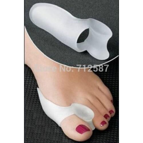 10Pairs/20pcs Feet Care Silicone Gel Toe Separator Bunion Guard foot Care Little Toe Bunion Guard Foot Hallux Valgus for Women