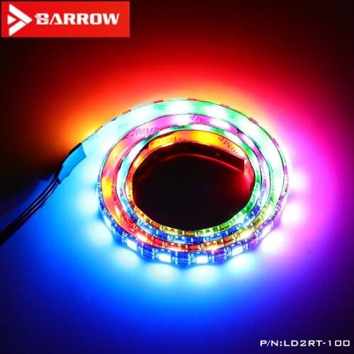 Barrow chassis built-in Aurora 5V RGB full-color lighting strip self-adhesive soft lamp with waterproof type LD2RT
