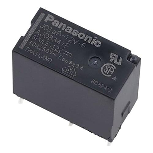 Free shipping 10PCS original relay JQ1AP-12V-F 4 feet normally open 10A high load AJQ8341F relay