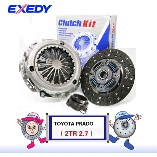 For Toyota Prado 2TR 2.7 ORIGINAL Clutch Disc Clutch Plate Bearing Clutch Kit Set Three Pcs Set