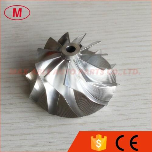 GTA15-25 701374-0001/6 41.52/56.02mm 11+0 Blades high performance billet turbo compressor wheel for 45419112/-0001/3/4/5/6/7
