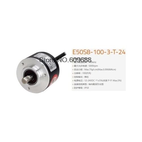 E50S8 360 600 1000 1024 2000 2500 P/R 6-L-5 series line driver A B Z A/ B/ Z/ rotary encoder E50S8-3-V-5 E50S8-3-V-24