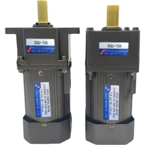 220V Geared Motor Micro-small Household Two-phase Motor Motor 60W120W200W250W300W400W Speed Regulating Motor Low Speed