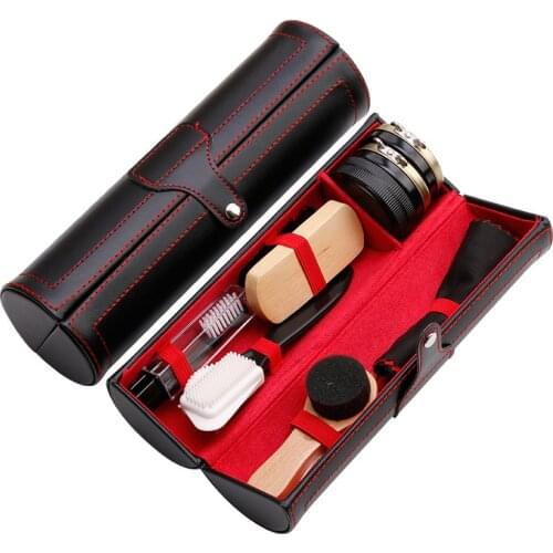 1 Set Leather Shoes Polish Cleaning Kit Keep Shiny Clean Tools Sneaker Cleaner Shoe Cleaning Kit for Shoes Bags YE-Hot