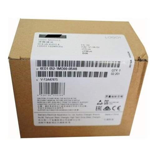 New Original 6ED1052-1MD00-0BA6 12/24RC Logo PLC Boxed