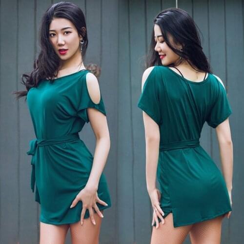 Latin Dance Dress Women Stage Costume Soft Practice Wear Summer Dress Salsa Dancewear Samba Dance Outfit Designer Clothes JL3249