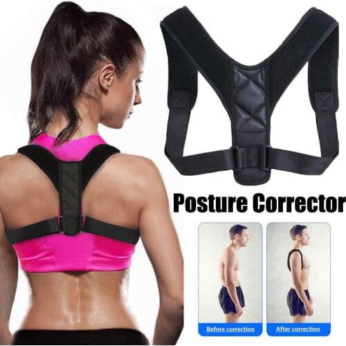 Brace Support Belt Adjustable Back Posture Corrector Clavicle Spine Back Shoulder Lumbar Posture Correction Body Correct Tool
