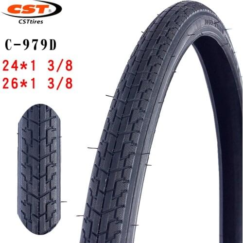 CST mountain bike tires C979D 24 26 inches 24*1 3/8 26*1 3/8 Bicycle parts Antiskid and wear resistant bicycle tire