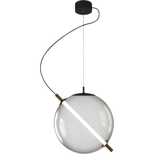 Nordic Simple Modern Creative Glass Bubble Ball Pendant Lamp For Living Room Childrens Bedroom Shop Hanging Lamp