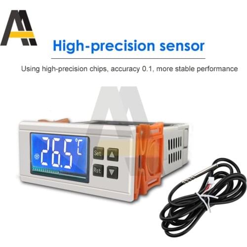 STC-8080A+ Refrigerator Thermostat Temperature Controller Refrigeration Automatic Defrost Timer Intelligent Single Probe