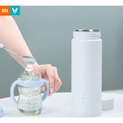 Youpin Viomi Electric Water Cup 400ml Portable Thermos Stew Cup Touch Control Insulation Pot Keep Warm Bottle for Travel Outdoor
