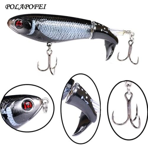 1 pcs Fishing Lure Fish Bait Wobbler 9.5cm 17g Crankbait Black Minnow Pike Carp Artificial Bait Kosadaka Fishing Accessories E23