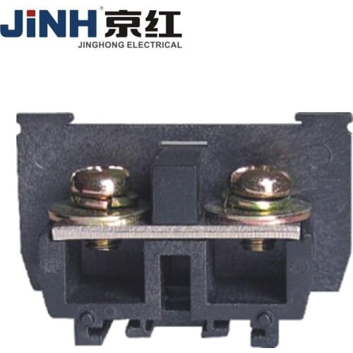 10pcs 100A Din Rail Mounted Screw Terminal Block Connector Combination Terminal Blocks