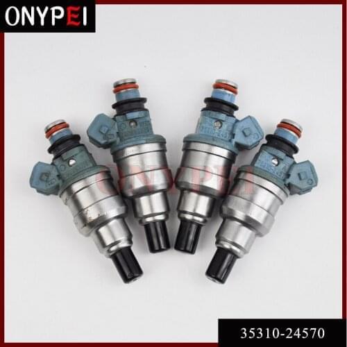 4pcs/lot Fuel Injector Nozzle 35310-24570 for 2005-2011 Kia Rio 1.6L L4 3531024570 9250930008