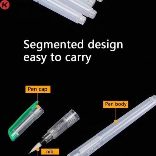 Water Color Brush Refillable Pen Watercolor Color Drawing Art 6PCS/set Plastic Supply
