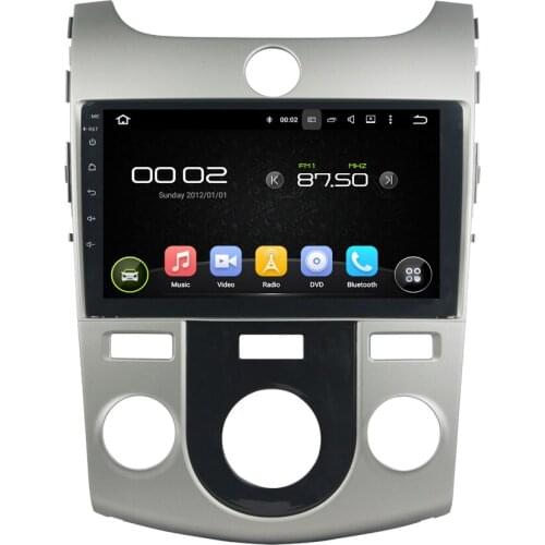 9 inch Screen Android 5.1 Car DVD Player GPS Navigation System Media Stereo Audio Video for Kia Cerato Forte 2008-2012