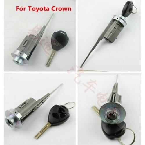 Free Shipping Ignition lock Cylinder For Toyota COROLLA Crown Camry Auto Door Lock Cylinder