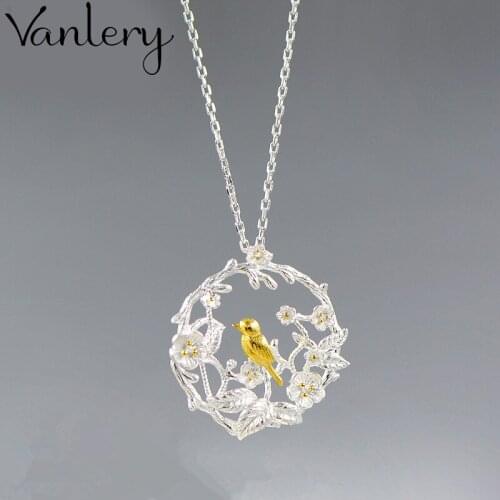 Bohemian Vintage Long Bird Necklaces For Women Charm Choker Necklace Boho Jewelry New Christmas Gifts