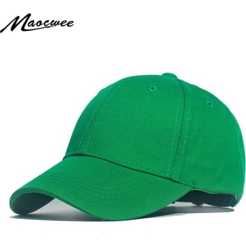 Children Hat Solid Color Baseball Cap Red Girl Hat Snapback Summer Hip hop Baby hats Kids Summer Cute Bone Adjustable Caps 2018
