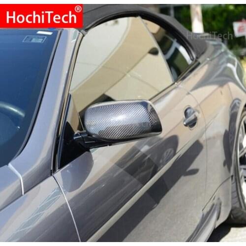 For BMW 6 series E63 645Ci 630i 650i coupe 2004-2006 100% Real Carbon Fiber Rear View Mirror Cover Side Mirror Caps car styling