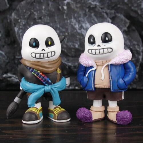 Undertale 13cm Figure Figurine Ink Sans Boss Toys Model Doll Handmade