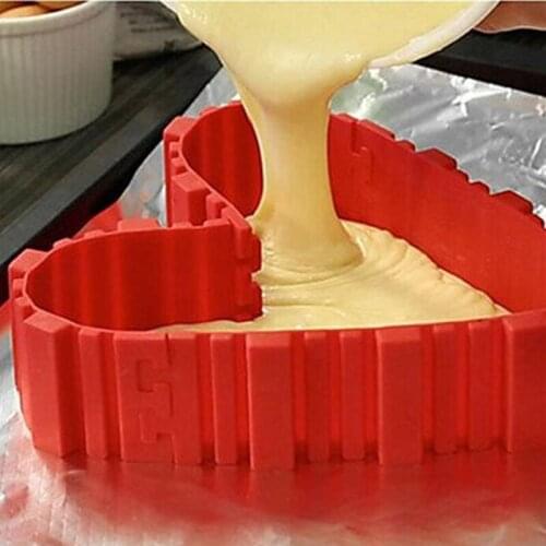 Jigsaw Cookie Molds Multi Style Cake Mold Kitchen Tools Silicone Creative DIY Puzzle