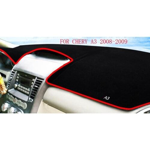 Car Dashboard Cover Carpet Sun Shade Pad Mat Heat Insulation Decoration For Chery A3 A5 E3 E5