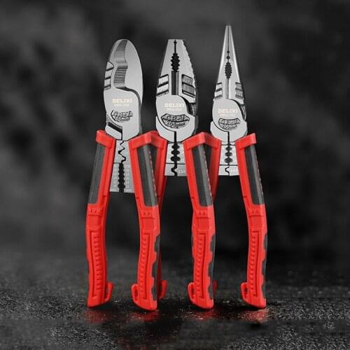Wire Cutters Multifunctional Wire Stripping Electricians Pliers Needle-Nose Pliers Electrician Tools Pliers Set