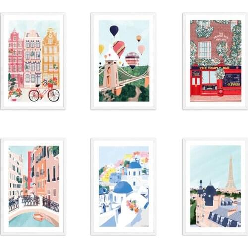 Surprise Box 5d Diamond Painting Famous City Morocco New York Paris Diamond Embroidery Cross Stitch Kit Mosaic Home Decor