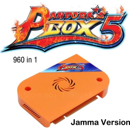 Pandora Box 5 960 in 1 Arcade Version Orange Jamma Game Board HDMI / VGA Output Full HD 720P For Arcade Machine Cabinet
