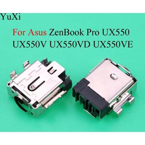 YuXi DC Jack Power Socket For Asus ZenBook Pro UX550 UX550V UX550VD UX550VE Charging Connector Port