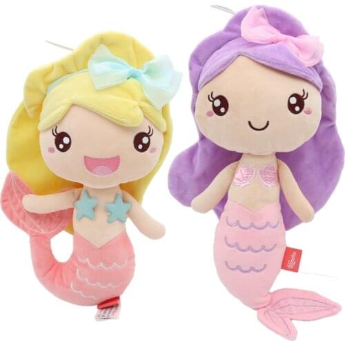 20-41cm High Quality Mermaid Princess Ragdoll Plush Toy Little Girl Doll Doll Child Gift