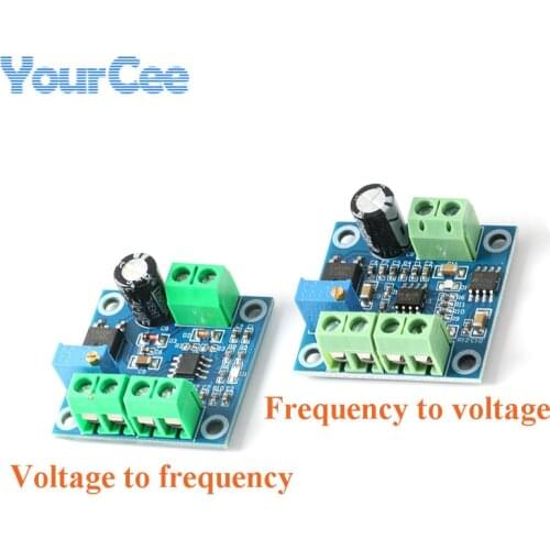 PWM to Voltage Converter Frequency Voltage Converter Board Module 0-10KHz to 0-10V 0-10V to 0-10KHz Converter Module