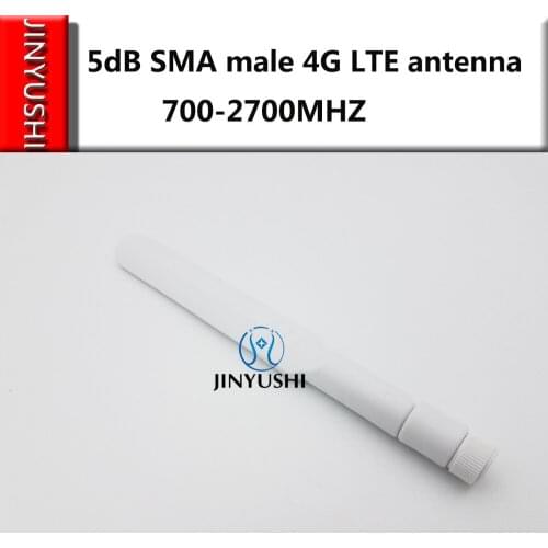 Strong signal 5DB SMA internal thread male interface 4G LTE amplifier 700-2700MHZ antenna For wireless modules