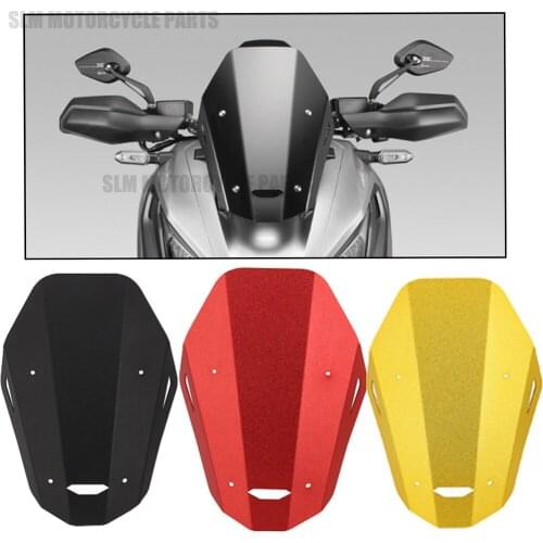 For Honda XADV 750 X-ADV X ADV 2017-2018 Motorcycle Windshield Windscreen Aluminum Wind Deflectors