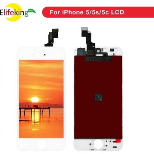 10PCS/Lot AAA+++ Quality LCD Display For iPhone 5S SE Screen Replacement Good touch No Dead Pixel+Tempered Glass+Tools+TPU
