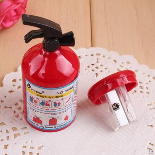 200 Pcs Pencil Sharpener Fire Extinguisher Shape Sharpener Student Prize for School Supplies for Kids Gifts