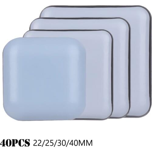 40Pcs Square Heavy Thickening Furniture Leg Slider Pads Anti-slip Pads Floor Mat Floor Protector Anti Noisy Anti-abrasion
