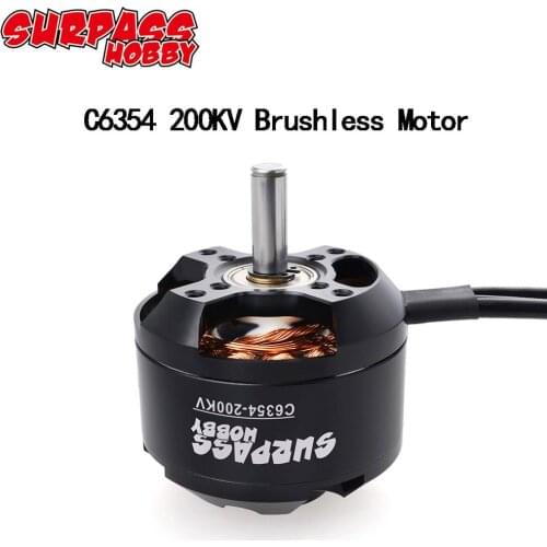 C6354 6354 200KV Brushless Motor for Airpalne Aircraft Multicopters RC Plane Helicopter