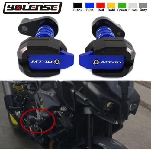 For YAMAHA MT-10 MT10 MT 10 FZ-10 FZ10 FZ 10 Motorcycle Falling Protection Frame Slider Fairing Guard Anti Crash Pad Protector