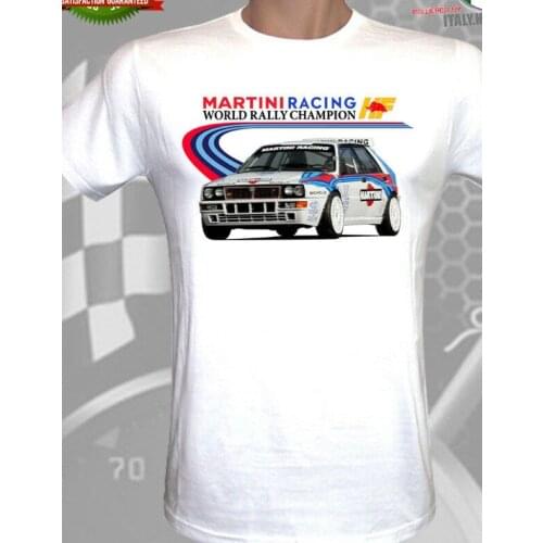 Martini Racing Gp Rally T-Shirt Launch Delta Hf Evolution New Fashion Cool Casual Summer Paried T Shirts Beer T Shirts