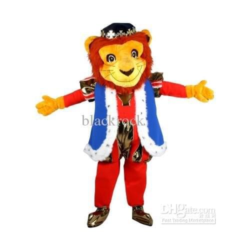 Hot sale 2017 Adult new high quality humor Leo the Lion Prince Mascot Adult Costume