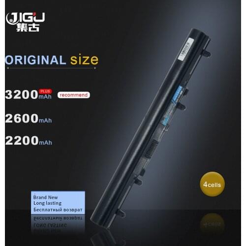 JIGU Laptop Battery For Acer For Aspire V5 V5-171 V5-431 V5-531 V5-431G V5-471 V5-571 V5-471G V5-571G V5-571P AL12A32 4ICR17/65